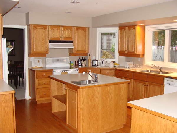 interior design kitchen with wood floors