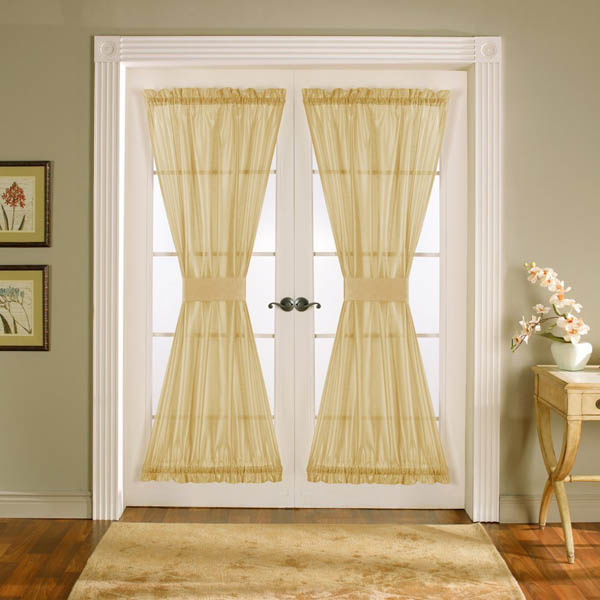Curtains for french door