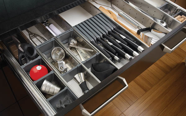 Kitchen drawer organizers target