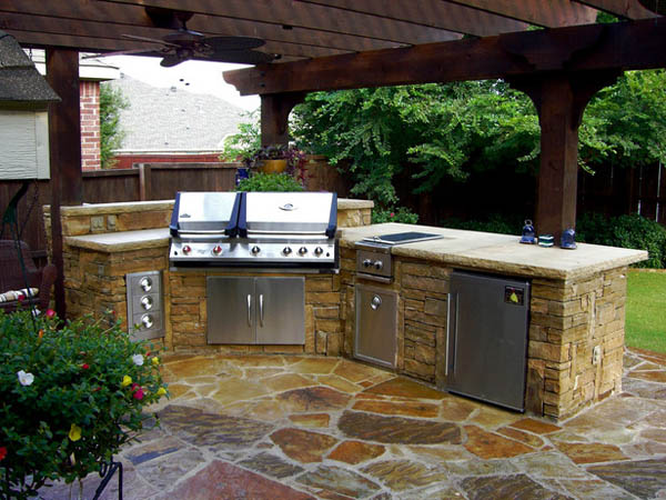 diy outdoor kitchen