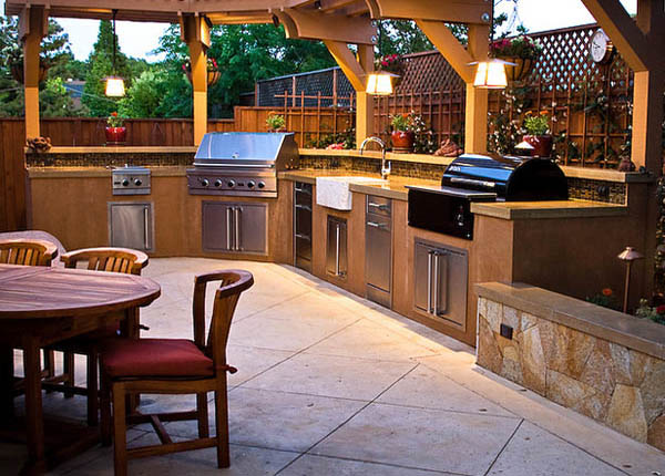 outdoor kitchen ideas design