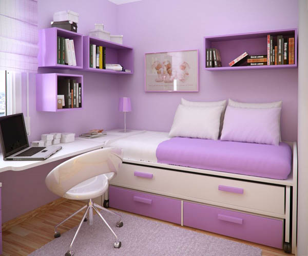 Small bedroom design ideas for girls