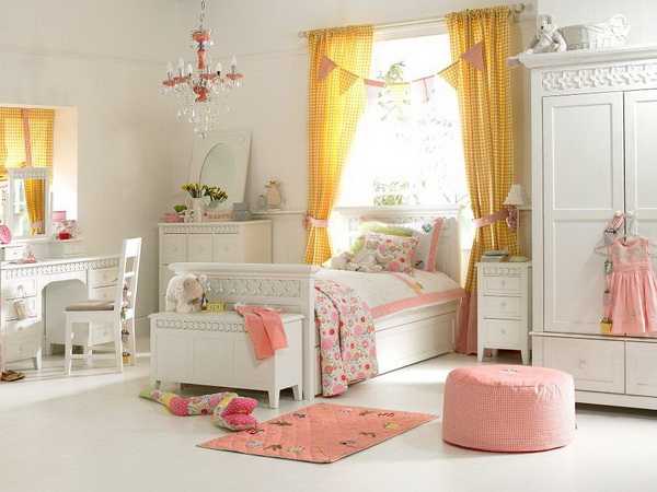 White children s bedroom furniture