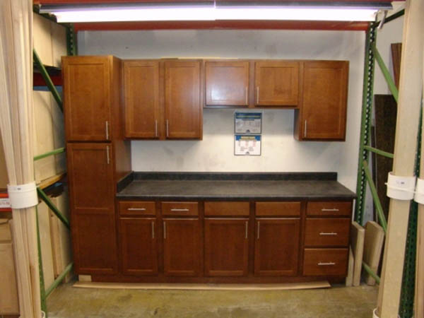 unfinished kitchen cabinetry
